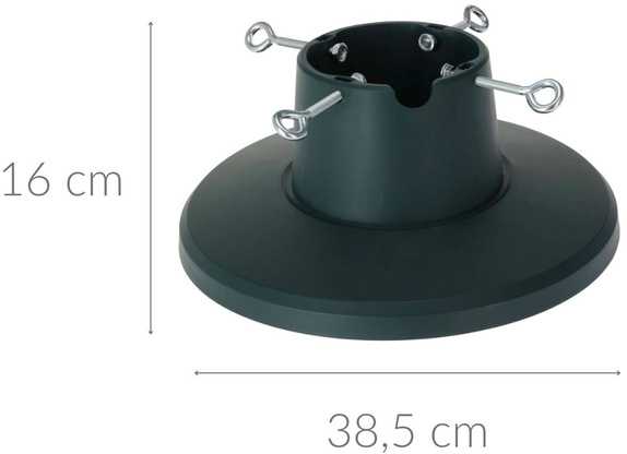 Mondex Kalėdų eglutės stovas žalias 1,6 l, 38,5 cm