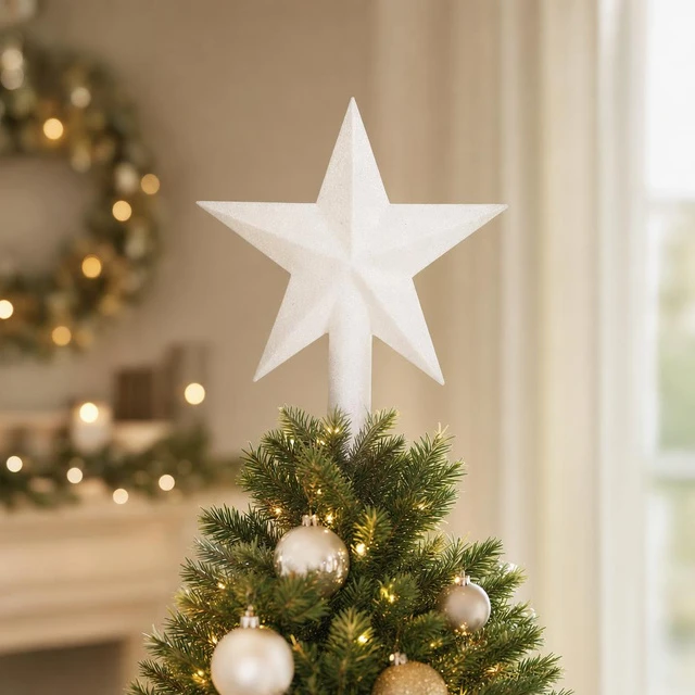 Atmosphera Star Kalėdų eglutės viršūnei, 22 cm