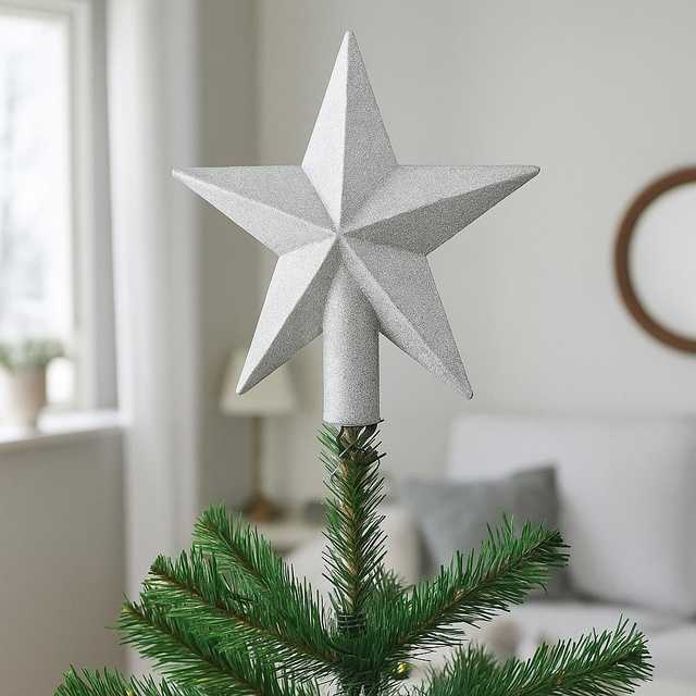 Atmosphera Star Kalėdų eglutės viršūnei, 22 cm