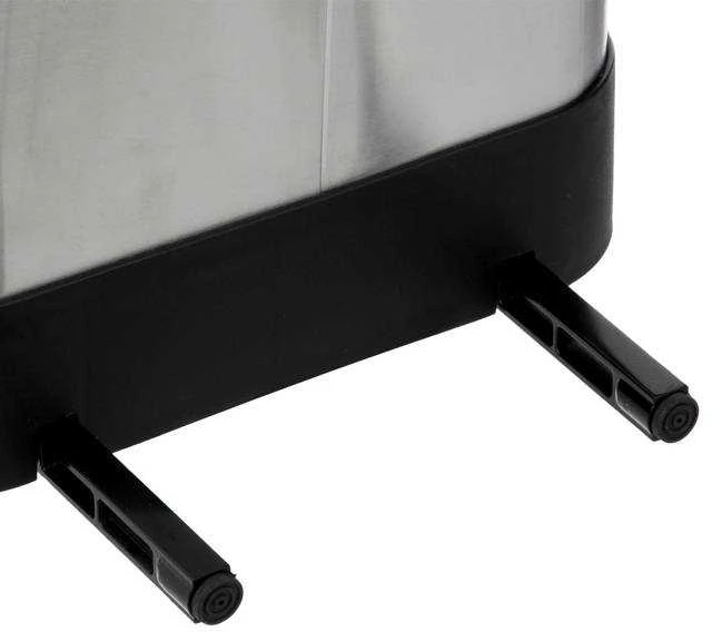 5five Simply Smart Steel Ariane siaura šiukšlių dėžė, nerūdijančio plieno, su pedalu, 30 l