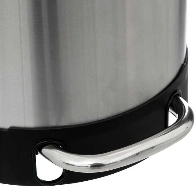 5five Simply Smart Steel Ariane siaura šiukšlių dėžė, nerūdijančio plieno, su pedalu, 30 l