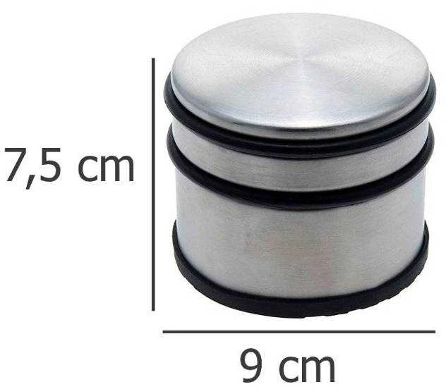 Excellent Houseware Durų kamštis plienas 9,5x8 cm
