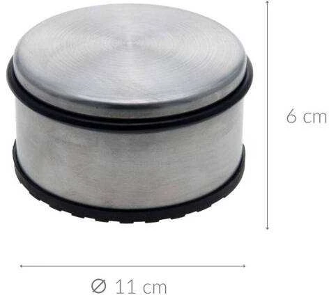 Mondex Plieninis durų kamštis 11,5x5 cm