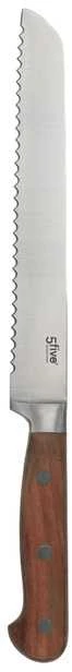 Secret De Gourmet Steel ELEGANCIA duonos pjaustyklė, nerūdijantis plienas, 33 cm
