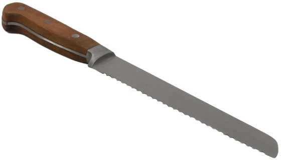 Secret De Gourmet Steel ELEGANCIA duonos pjaustyklė, nerūdijantis plienas, 33 cm