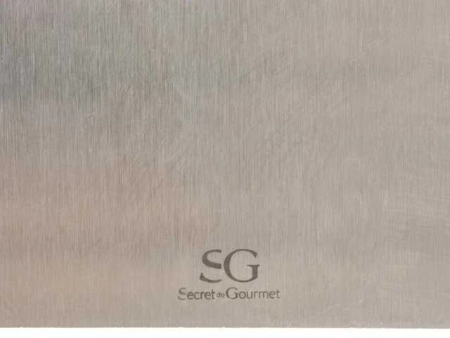 Secret De Gourmet Steel Konditerinė mentele, nerūdijančio plieno, 15 x 12 cm + matavimo šaukštas