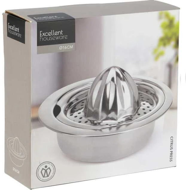 Excellent Houseware Citrusinių Vaisių Sulčiaspaudė Su Konteineriu