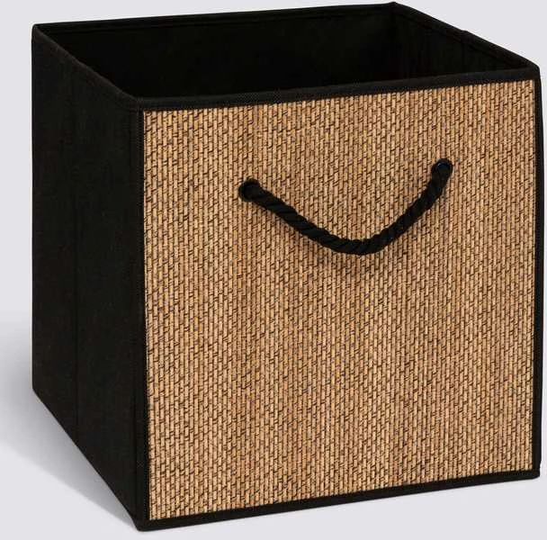5five Simply Smart Tekstilinis laikymo konteineris STEMY, su rankena, 31 x 31 x 31 cm