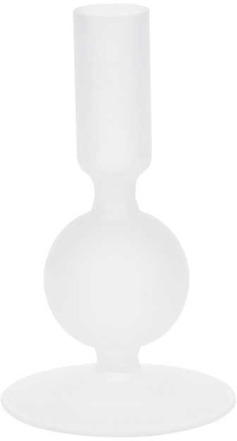Home Styling Collection Stiklinė žvakidė ant kojos, 14 cm