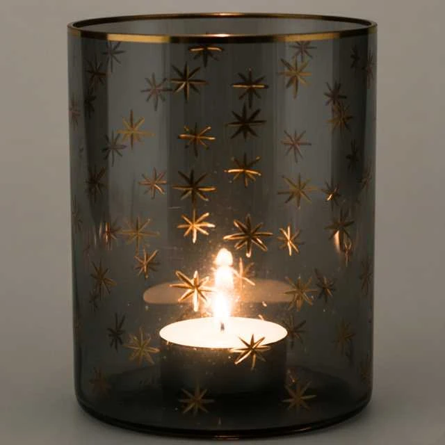 Home Styling Collection Stiklinės formos arbatos žvakių laikiklis, Ø 11 cm