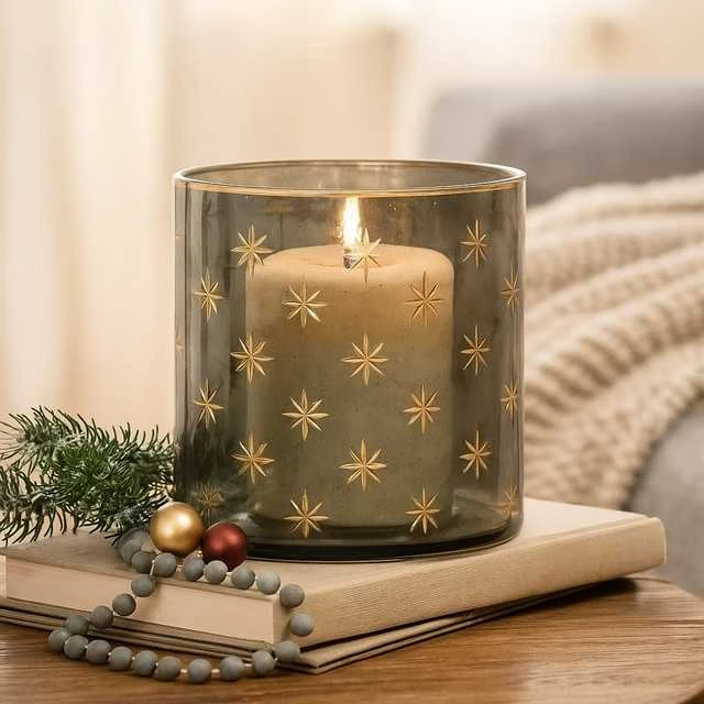 Home Styling Collection Stiklinės formos arbatžolių žvakidė, Ø 10 cm