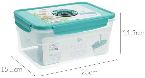 Excellent Houseware Maisto vakuuminis indas 2.3 L – saugojimas