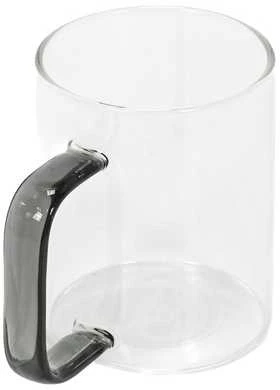 Secret De Gourmet Stiklinis puodelis su spalvota rankena, 200 ml