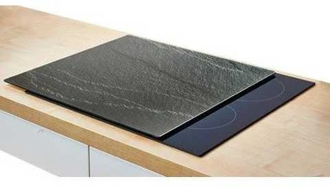 ANTHRACITE SLATE stiklo apsauginė plokštė krosnelei – didelė, ZELLER