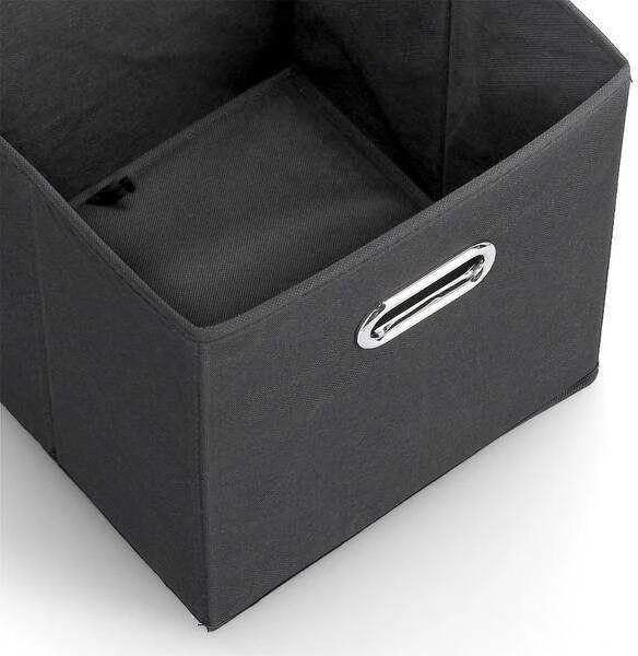 Storage basket, organiser, juodas, 28 x 28 x 28 cm, ZELLER