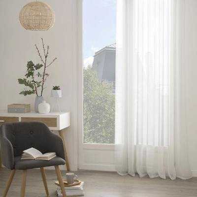 Day curtain Atmosphera Georgette. baltas. 140x240 cm