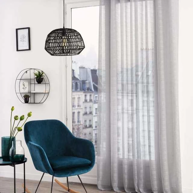 Atmosphera Style Pilka skandinaviško stiliaus užuolaida, sukurta LOUIS
