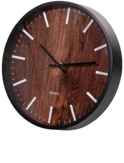 Home Styling Collection Sieninis laikrodis juoda 29,5 cm