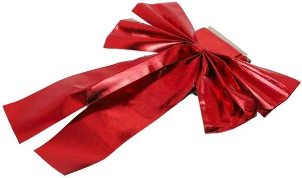 Christmas Decoration Dekoratyvinė juostelė durelėms Raudona 33x42 cm - Kalėdų dekoracija