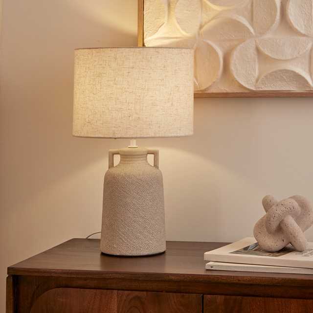 Lamp Stalinė lempa su akmens masės pagrindu GIBUS, Ø 28 x 45,5 cm
