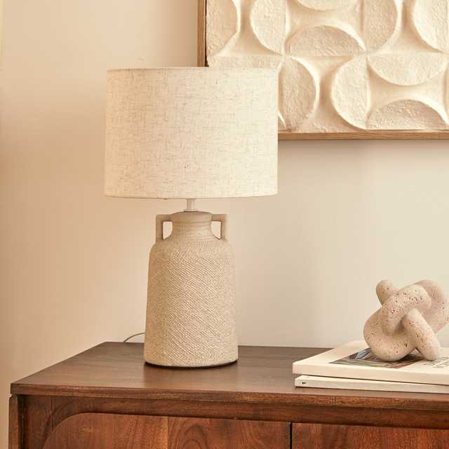 Lamp Stalinė lempa su akmens masės pagrindu GIBUS, Ø 28 x 45,5 cm