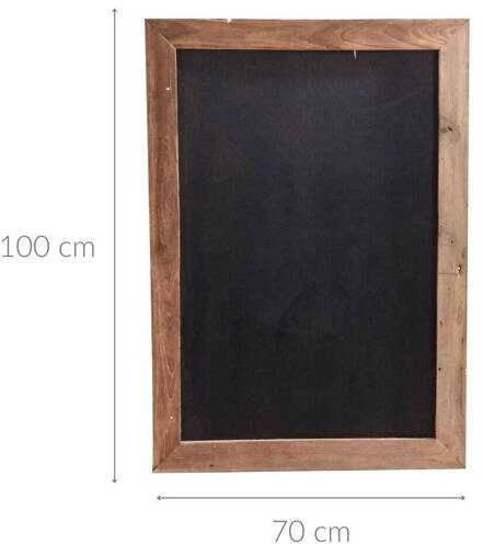 Home Styling Collection Kreidos lenta mediniame rėme 100x70 cm pakabinimui