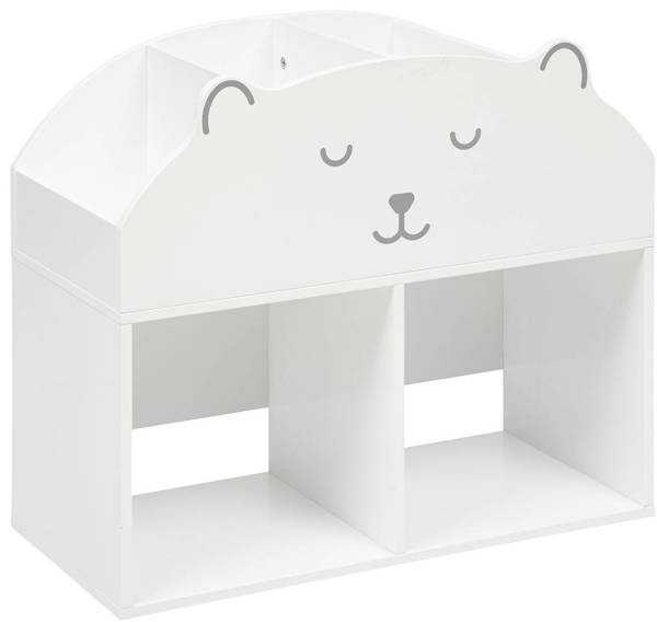 Atmosphera Bear TEDDY meškiukas vaikiška knygų spinta, 56 x 30 x 64 cm