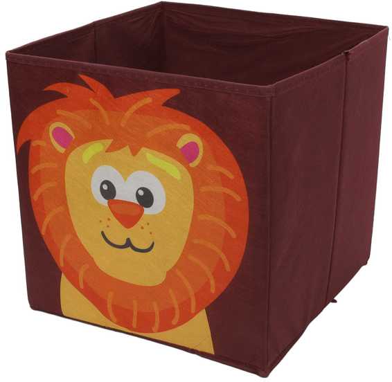 Storage Solutions POJEMNIK NA ZABAWKI TEKSTYLNY DO PRZECHOWYWANIA ZABAWEK DLA DZIECI 30X30