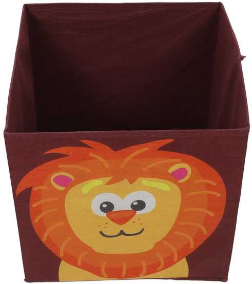 Storage Solutions POJEMNIK NA ZABAWKI TEKSTYLNY DO PRZECHOWYWANIA ZABAWEK DLA DZIECI 30X30