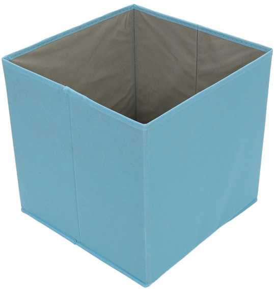 Storage Solutions PUDEŁKO TEKSTYLNE NA ZABAWKI DLA DZIECI POJEMNIK Mėlynas 30 x 30