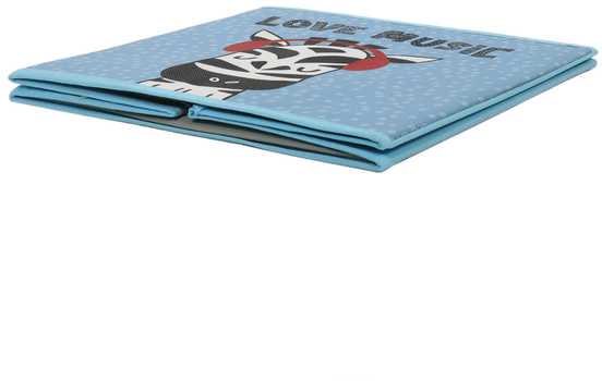 Storage Solutions PUDEŁKO TEKSTYLNE NA ZABAWKI DLA DZIECI POJEMNIK Mėlynas 30 x 30