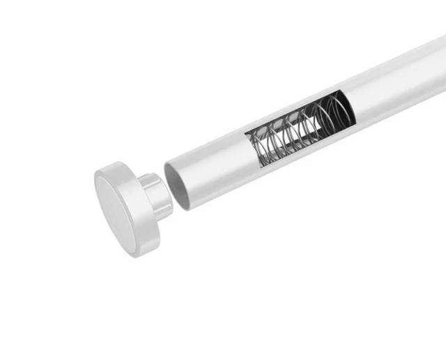 Teleskopinė dušo juosta LUZ, Ø 2,8 cm, 70-115 cm, WENKO