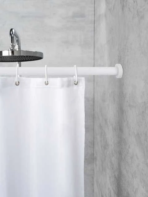 Teleskopinis dušo bėgelis LUZ, Ø 2,8 cm, 110-185 cm, WENKO
