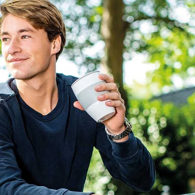 Koziol Terminis puodelis AROMA TO GO 2.0 ekologiškas žalias