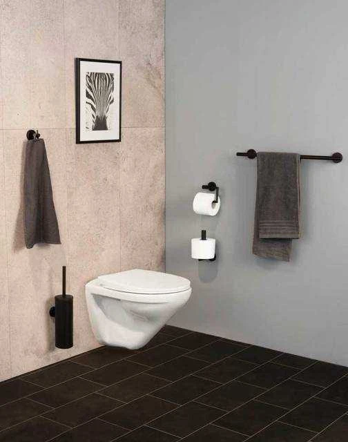 Toilet paper holder BOSIO juodas, WENKO