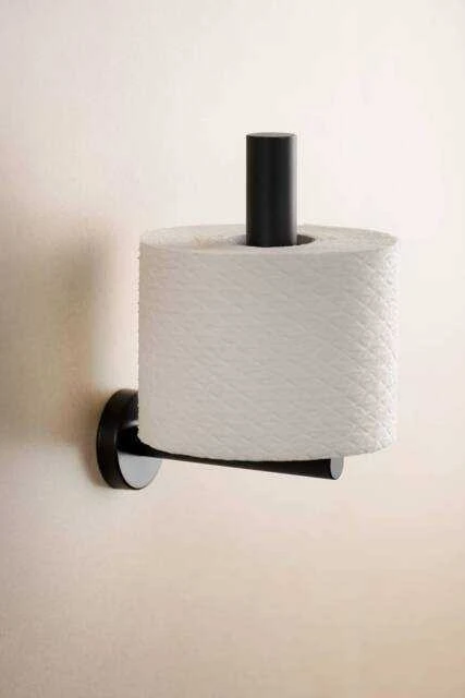 Toilet paper holder juodas MEZZANO, WENKO