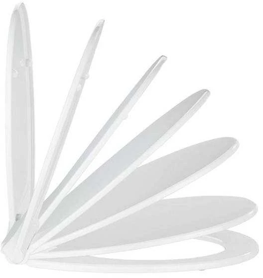 Wenko Tualeto sėdynė KOS - Thermoplast, baltas