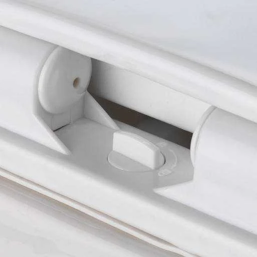 Tualeto kėdutė vaikams ir suaugusiems ŠEIMA - Termoplastas, laisvai krintantis, WENKO