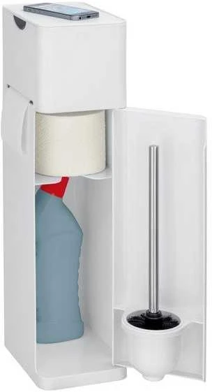 IMON tualetinio popieriaus ir šepetėlio stovas, 6in1, WENKO 24212100/50780