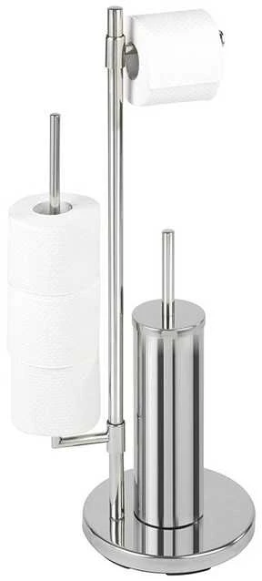 Tualeto popieriaus stovas ir tualeto šepetys, UNIVERSALO NEO - 3 in 1, WENKO
