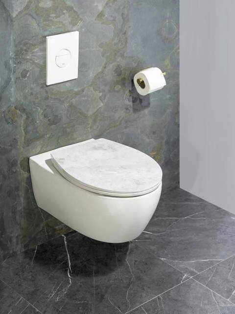 Tualeto sėdynė MARBLE, Duroplast, WENKO