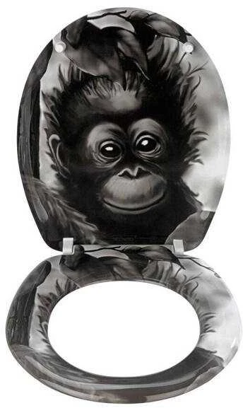 Tualeto sėdynė MONKEY, universali - Duroplast, WENKO