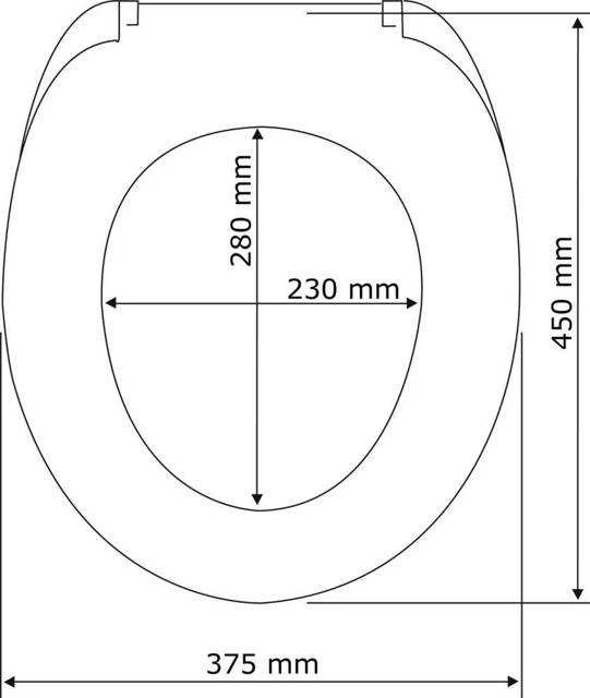 Tualeto sėdynė OTTANA BEIGE - Duroplast, laisvai krintanti, WENKO