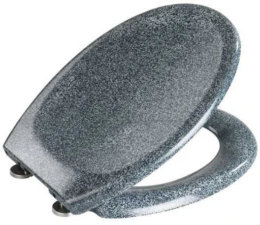 Tualeto sėdynė OTTANA GRANIT - Duroplast, laisvai krintanti, WENKO