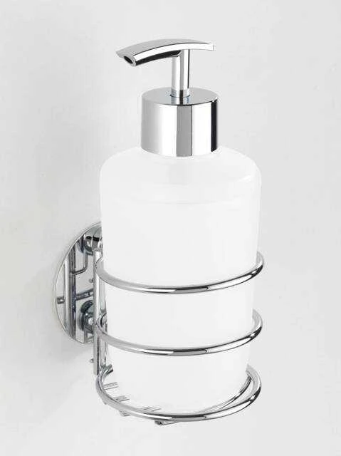 Turbo-Loc Liquid Soap Holder + Dispenser, WENKO
