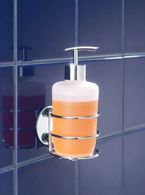 Turbo-Loc Liquid Soap Holder + Dispenser, WENKO