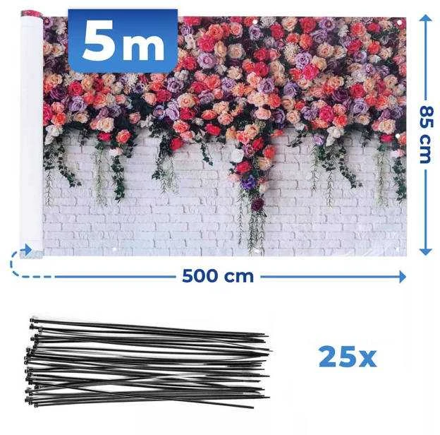 Maximex Užvalkalas balkoninėms rožėms, 5 m x 85 cm