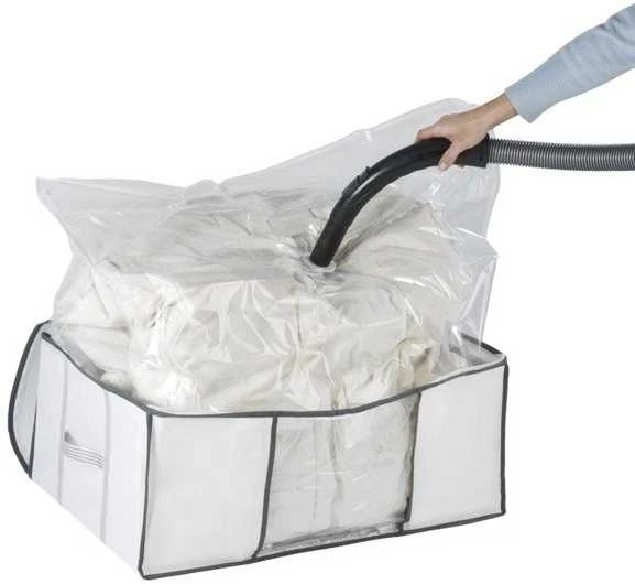 Užvalkalas patalynei, drabužiams SOFT + vakuuminis maišelis, dydis L, WENKO