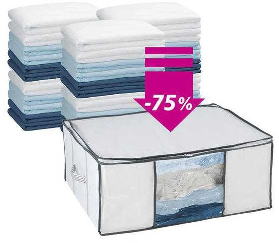 Užvalkalas patalynei, drabužiams SOFT + vakuuminis maišelis, dydis L, WENKO
