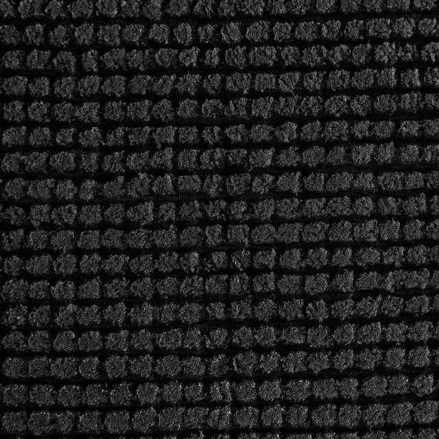 Vonios kilimėlis TAPIS MINI CHENILLE, 50x80 cm, juodas